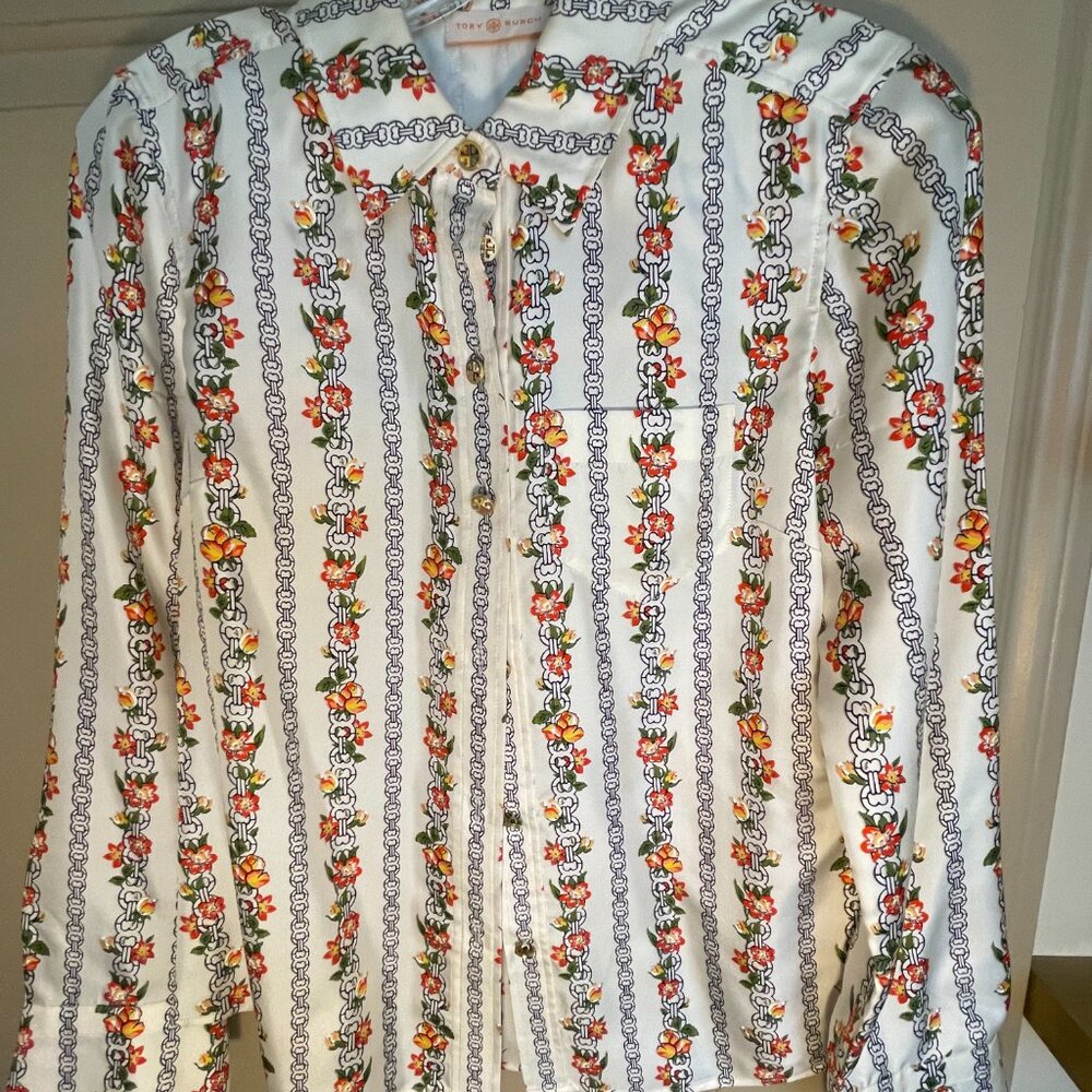 Tory Burch Silk Blouse 2